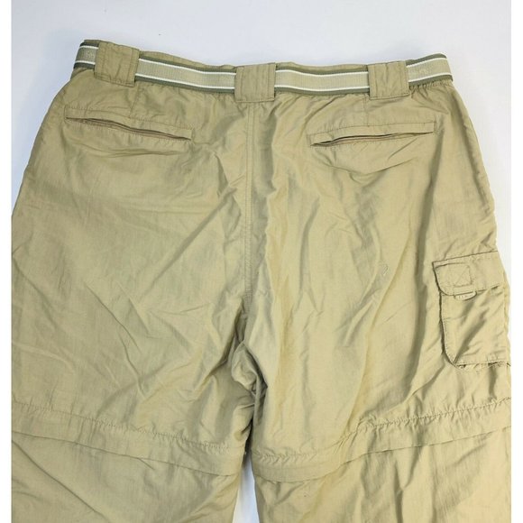 VTG 90s L.L. Bean Men’s Large Tall Convertible Zip Off Hiking Trail Cargo Pants - Picture 7 of 10